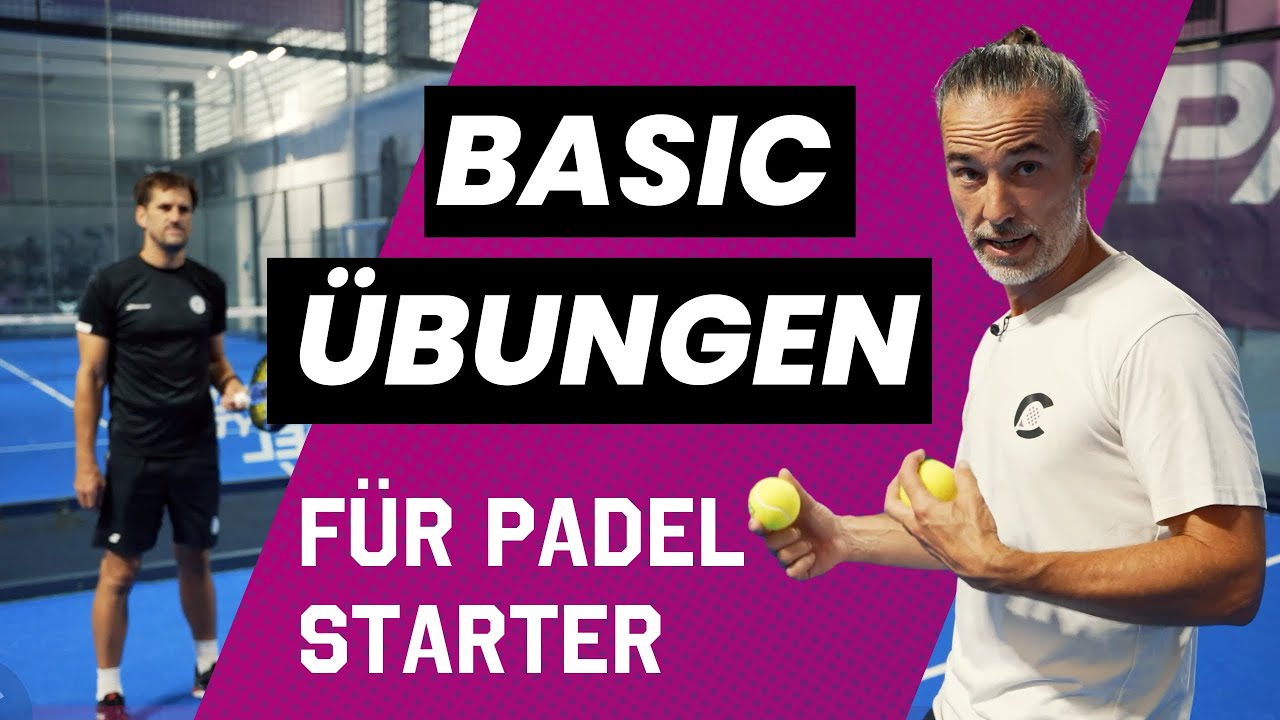 So lernst du die Padel Basics | Padel-Übung