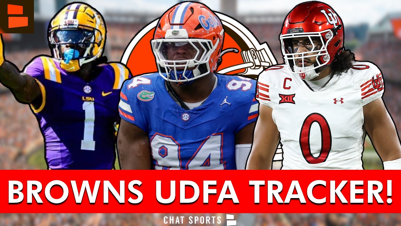 Browns UDFA Tracker: Browns Sign These 13 UDFAs After 2026 NFL Draft + Cleveland Invites QB To Camp