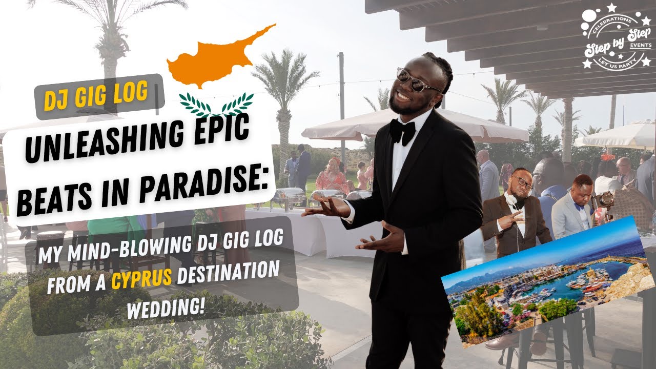 Unleashing Epic Beats in Paradise: Mind-Blowing DJ Gig Log from a Cyprus Destination Wedding!