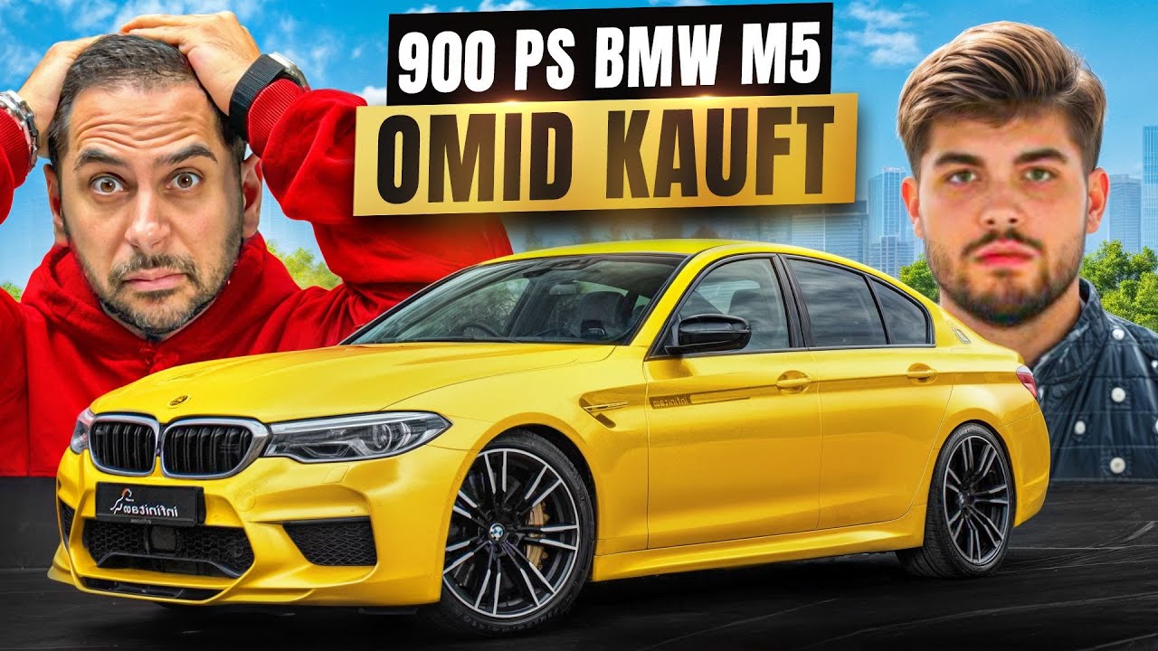 BASTELBUDE? ROBIN WILL MIR 900PS BMW M5 VON INFINITAS VERKAUFEN? OMID KAUFT!