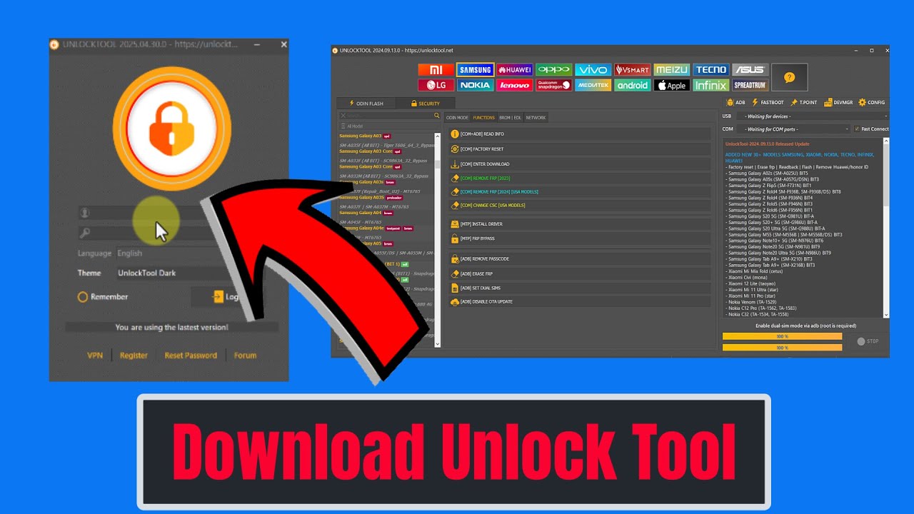 How to Download Unlock Tool and Setup Unlock Tool 2025 on Windows 10/11  #UnlockTool #UnlockToolfree