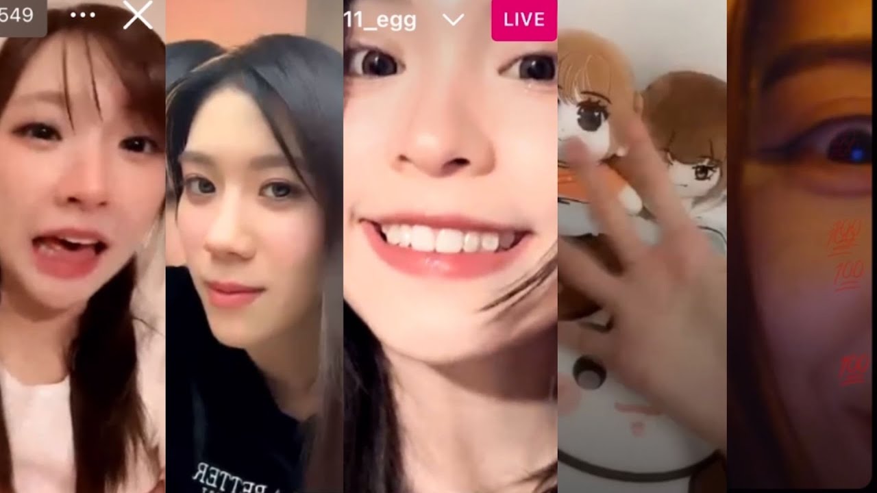 Lolly Talk 5人（阿妹、Tania、阿蛋、Ah Yo、Sinnie）NT$1109 IG Live with Comments 28/7/2024 團綜《台灣之旅II》未曝光內容｜撐奧運港隊