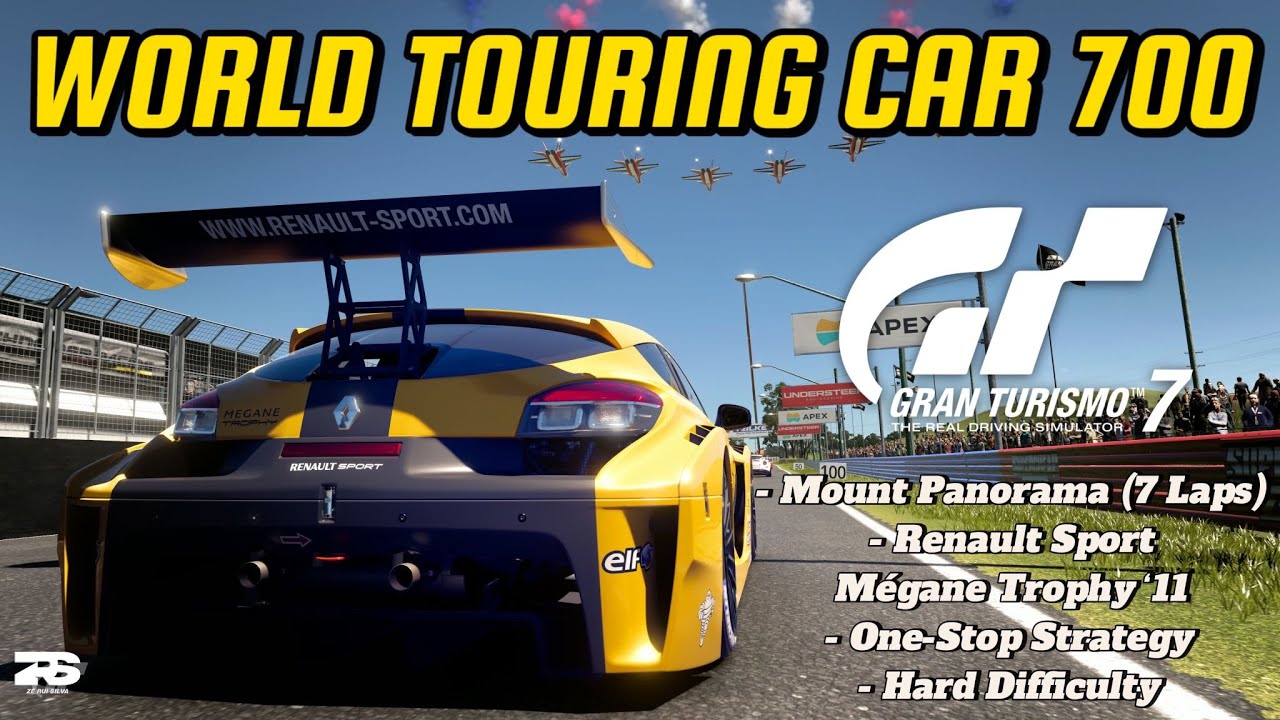 Gran Turismo 7 - World Touring Car 700 (Mount Panorama) | Renault Sport Mégane Trophy '11
