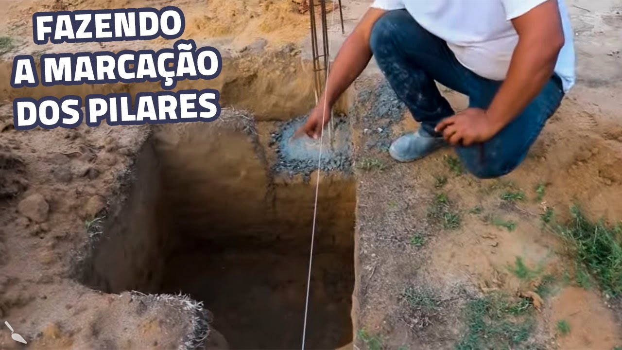 COMO MARCAR PILARES E BROCAS DE UM SOBRADO COM PAREDES ESTRUTURAIS!! | Parte 15