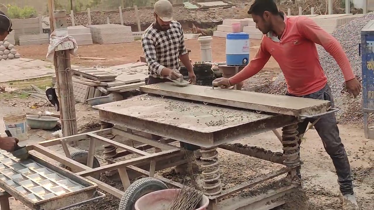 Precast Boundary Wall casting by conventional method (M: 9007940029)