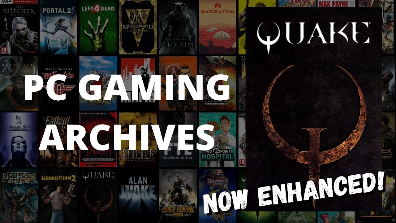 Quake Enhanced (PC, 2021) Gameplay from the First 2 Levels