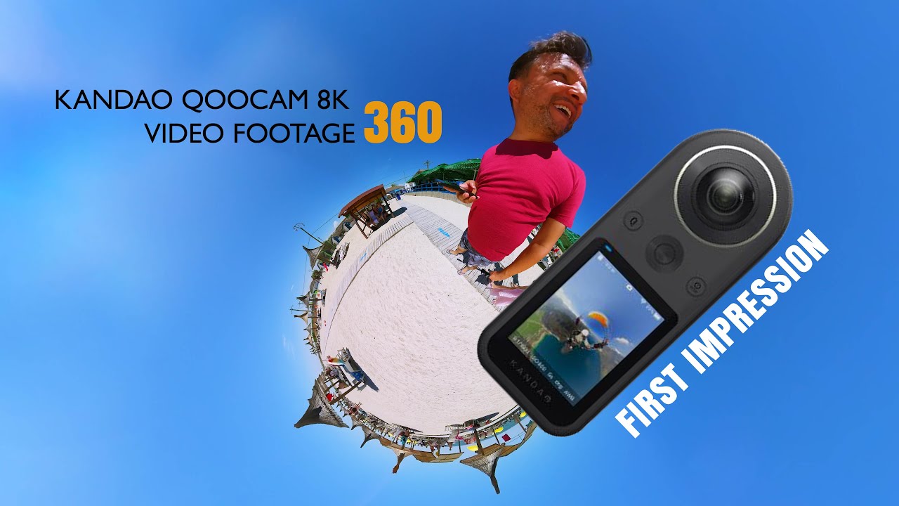 KanDao QooCam 8K - Video Test 360 8K