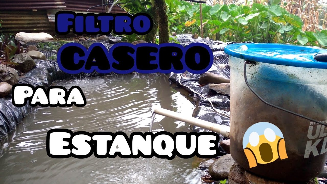 Filtro Casero para Estanques Funcional