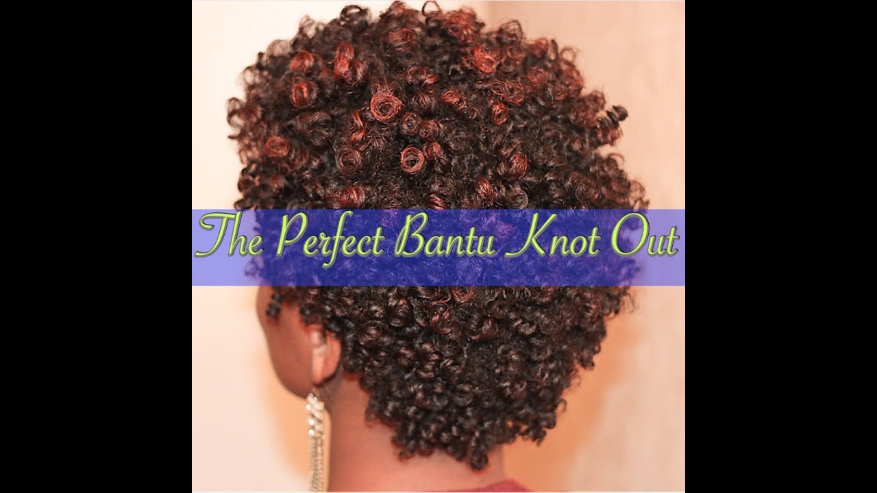 The Perfect Bantu Knot Out on a TWA