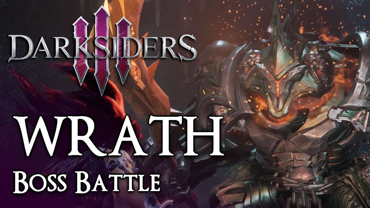 Darksiders 3 - WRATH Boss Fight | Fury Summons Rampage