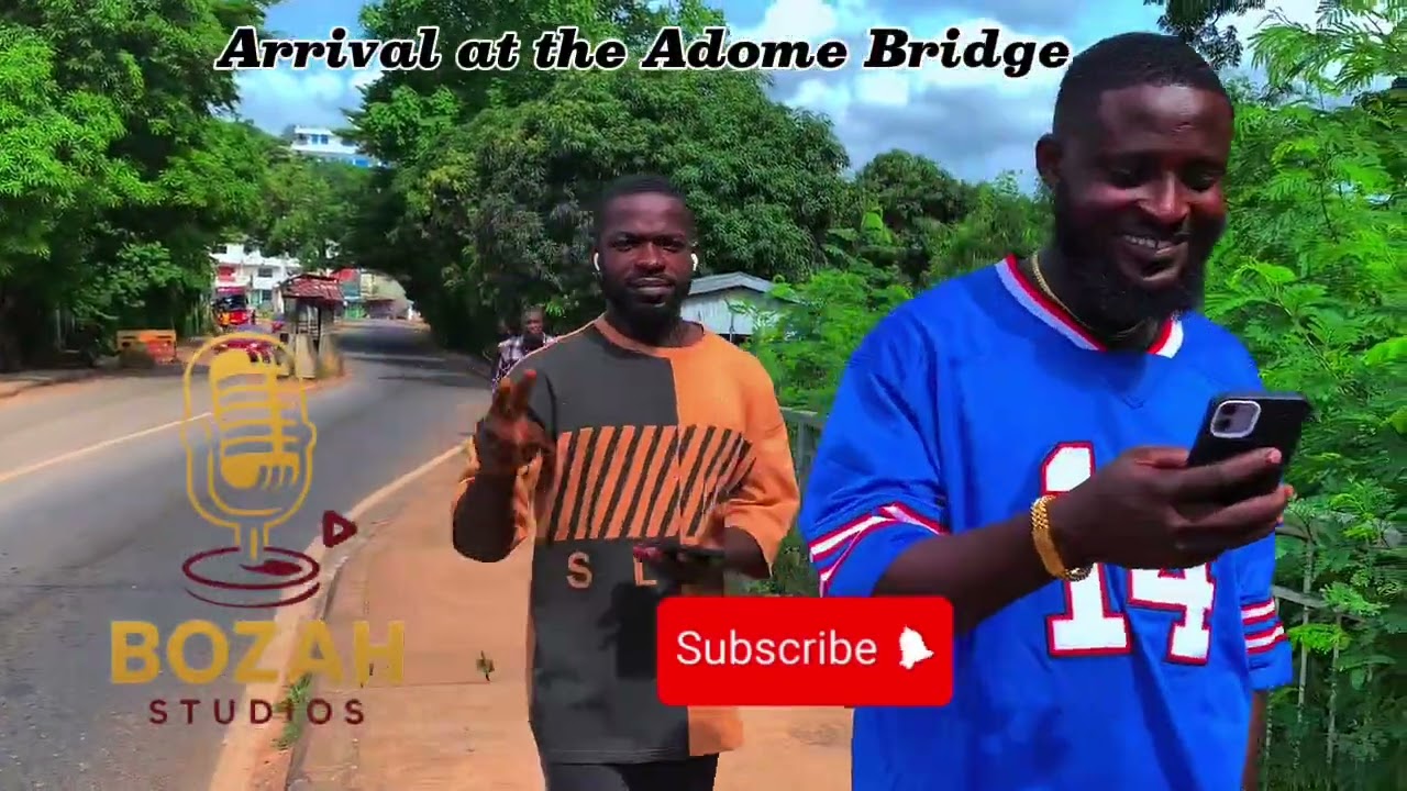 Unseen moments at the ADOME Bridge, University of  Ghana DE JCR All inclusive  trip. #voltaregion