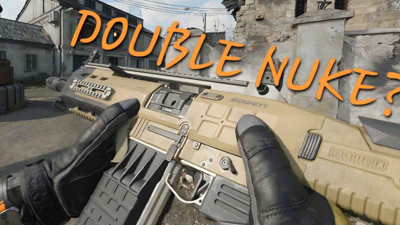 Ich gehe auf DOUBLE NUKE und dann das...