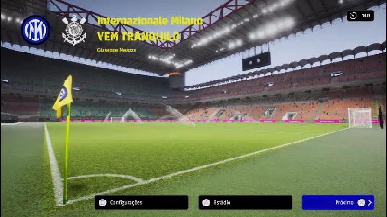 Divisões eFootball 2026 - Inter 6 x 0 Corinthians.