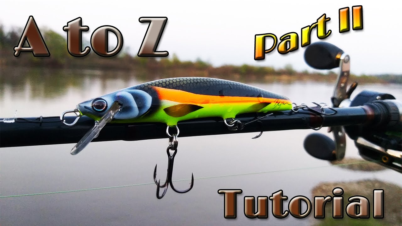 Lure building Tutorial from A to Z. Pike Minnow Jerk bait - Part II