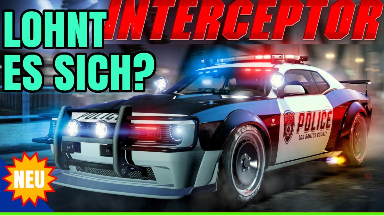 Neues Polizeiauto in GTA Online : Gauntlet Interceptor - GTA 5 Online Deutsch