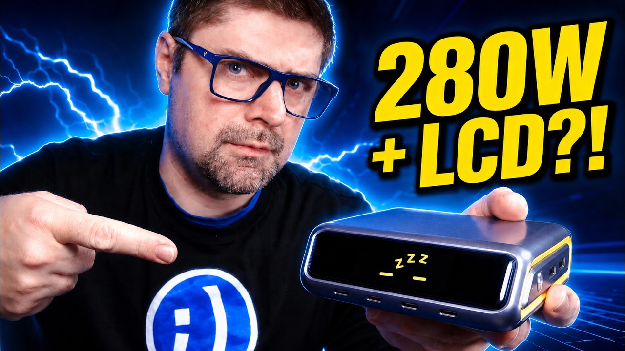 AOHi 280W: ładowarka z ekranem i aplikacją. Hit czy bajer?