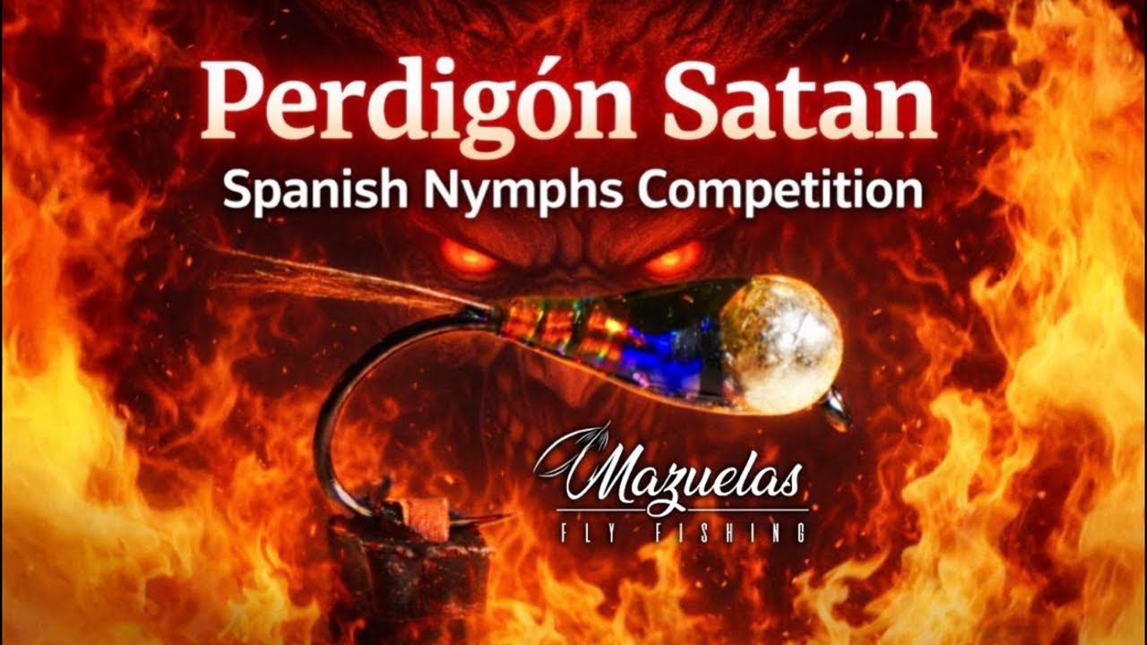 ✅Mazuelas Fly Fishing✅DIRECTO/LIVE.👹Perdigón SATAN👹Fly tying SATSN NYMPH