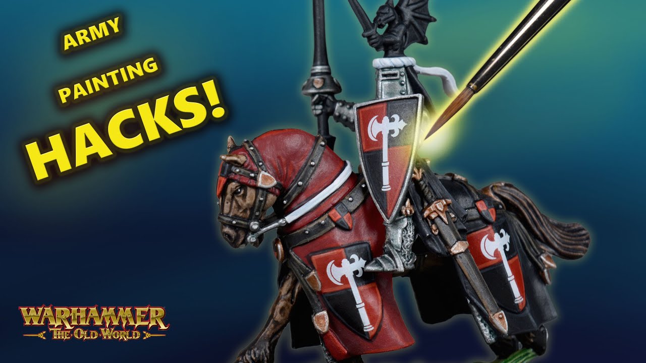 How to Paint a Bretonnian Knight for Warhammer The Old World | Tutorial