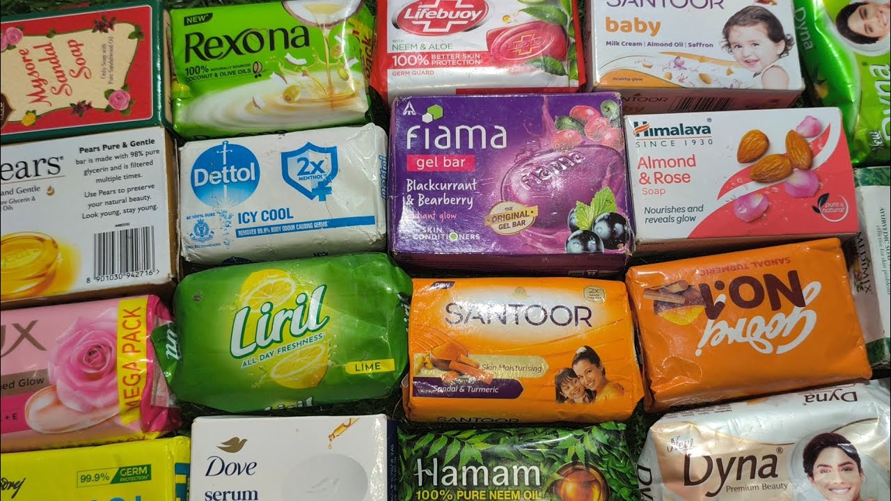 Soaps opening haul /relax /satisfying video /ASMR #asmr #satisfying #relax #no talking 