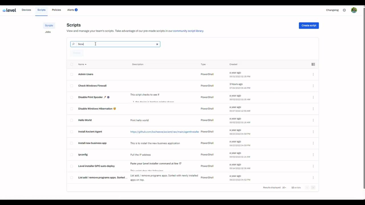 Script-based Monitors with Level.io RMM