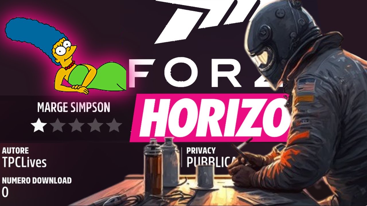 Forza Horizon 5 - МАРДЖ СИМПСОН - винил