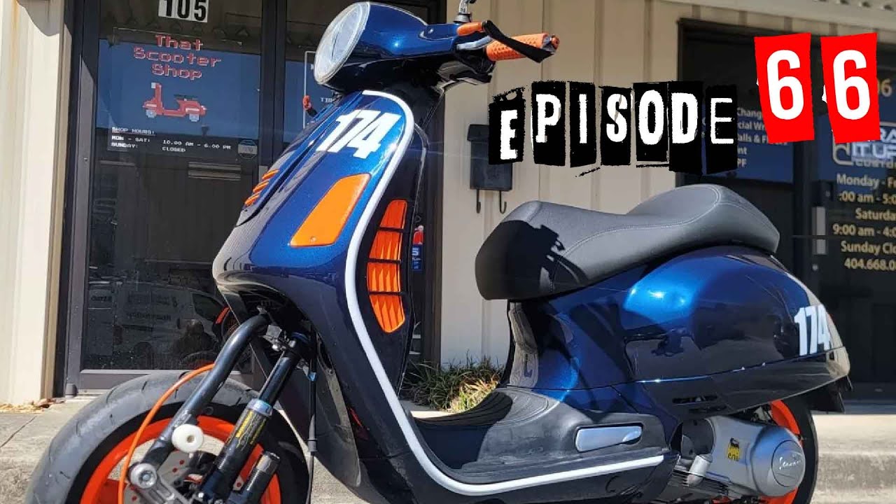 Vespa GTS 300 Update 2023, Malossi eninge, cam, Polini CVT, etc! - TST Ep. 66