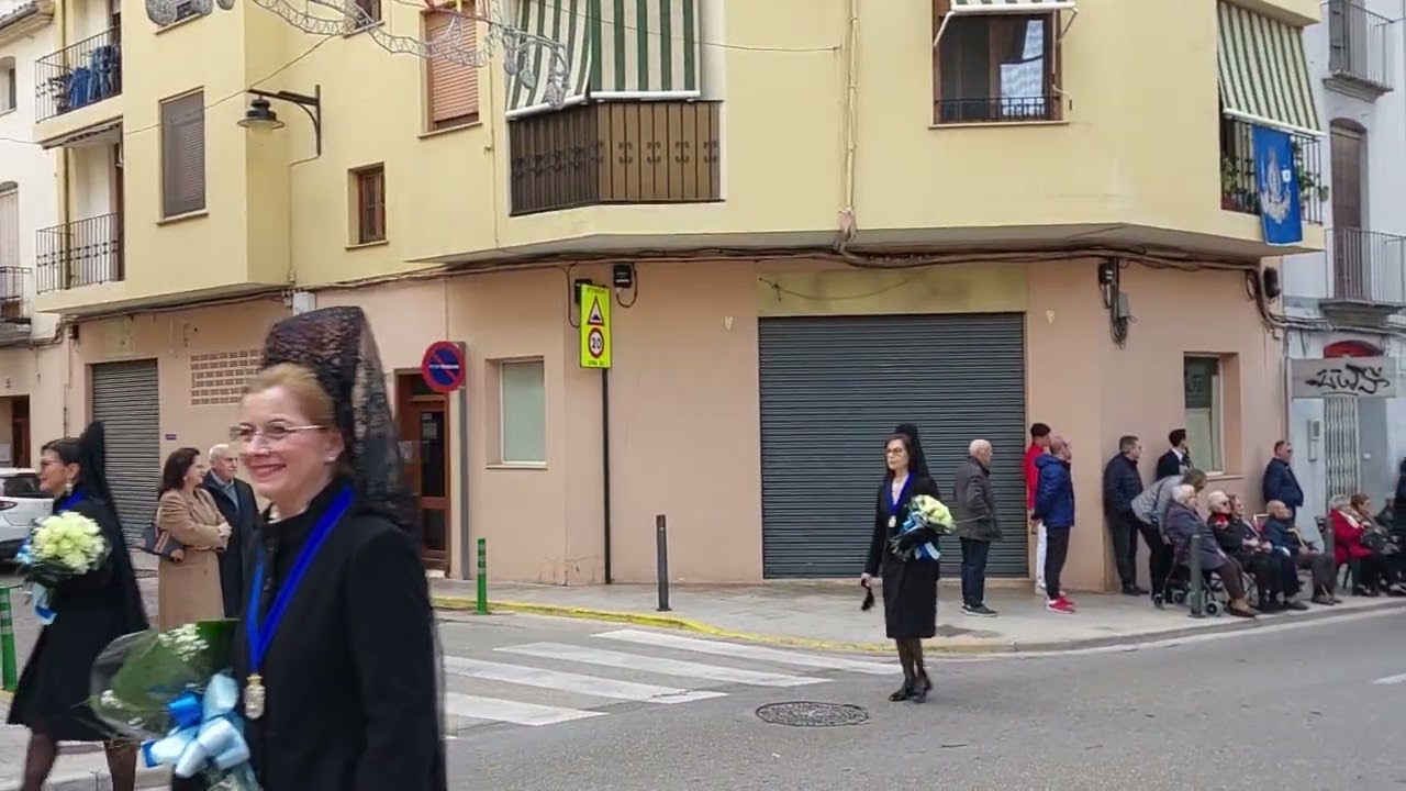 La OFRENDA A LA PURÍSIMA CONCEPCIÓN de hoy 30-11-2025 es la Patrona de Ontinyent (Valencia) 