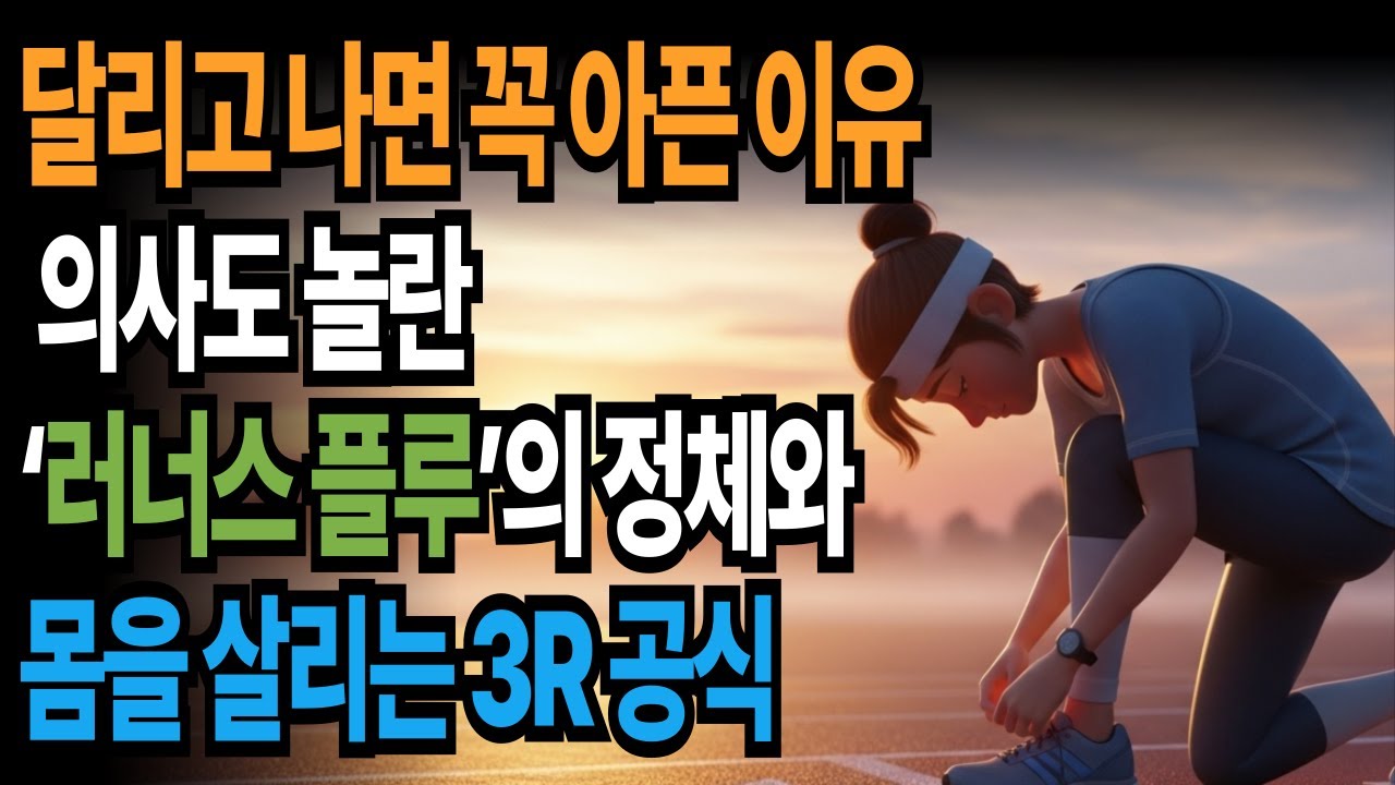 달리고 나면 꼭 아픈 이유... 의사도 놀란 ‘러너스 플루’의 정체와 몸을 살리는 3R 공식