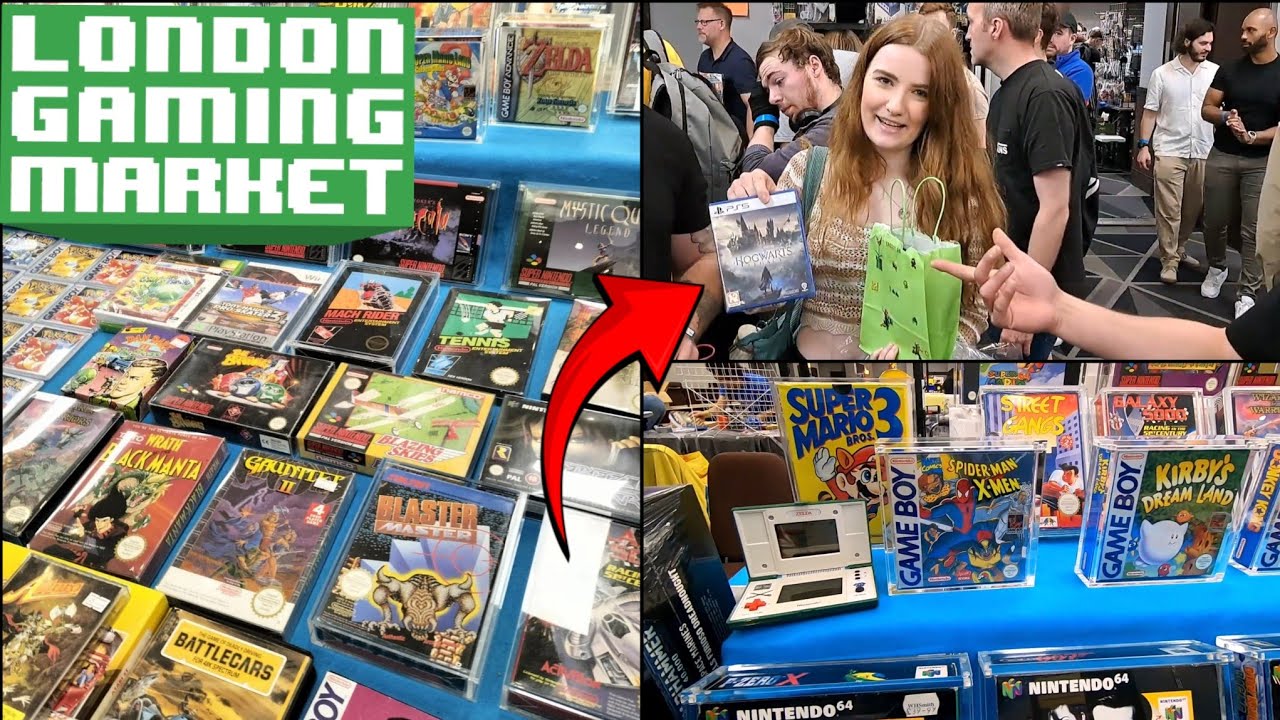 A Legacy of Retro｜London Gaming Market 2024!