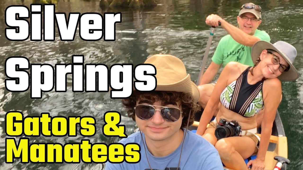 Silver Springs State Park, Florida Glass Bottom Boat,  Canoe/Kayak