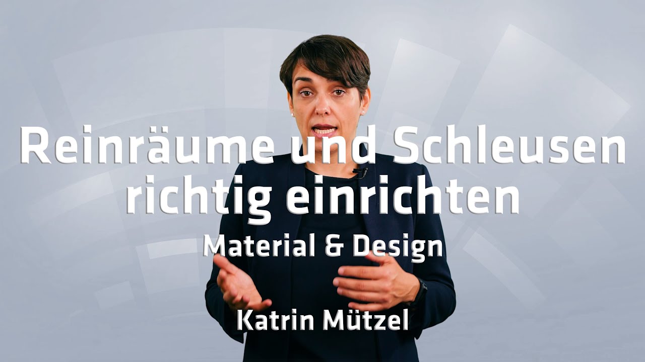 Reinräume richtig planen - Fachvortrag zur Reinraumeinrichtung