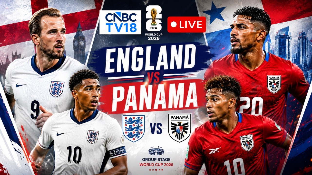 🔴England vs Panama LIVE: FIFA World Cup 2026 | Kane, Bellingham | ENG vs PAN | Football WC |  N18G