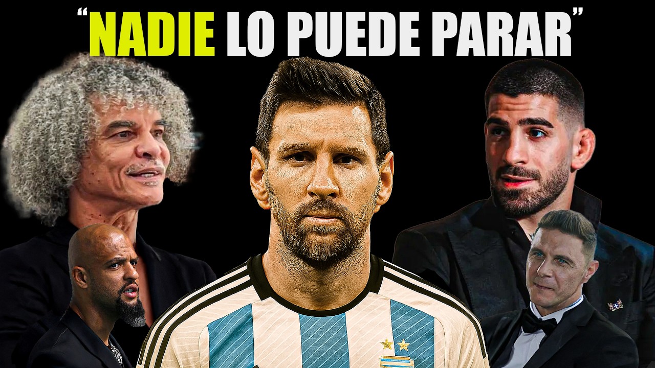 Leyendas del fútbol se rinden ante Messi – Parte 5