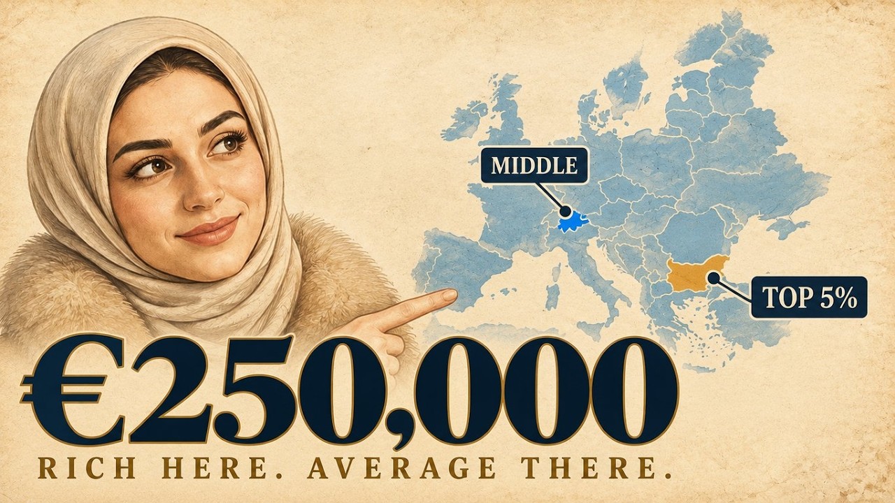 Te same 250 000 euro w całej Europie: jakie jest twoje miejsce?