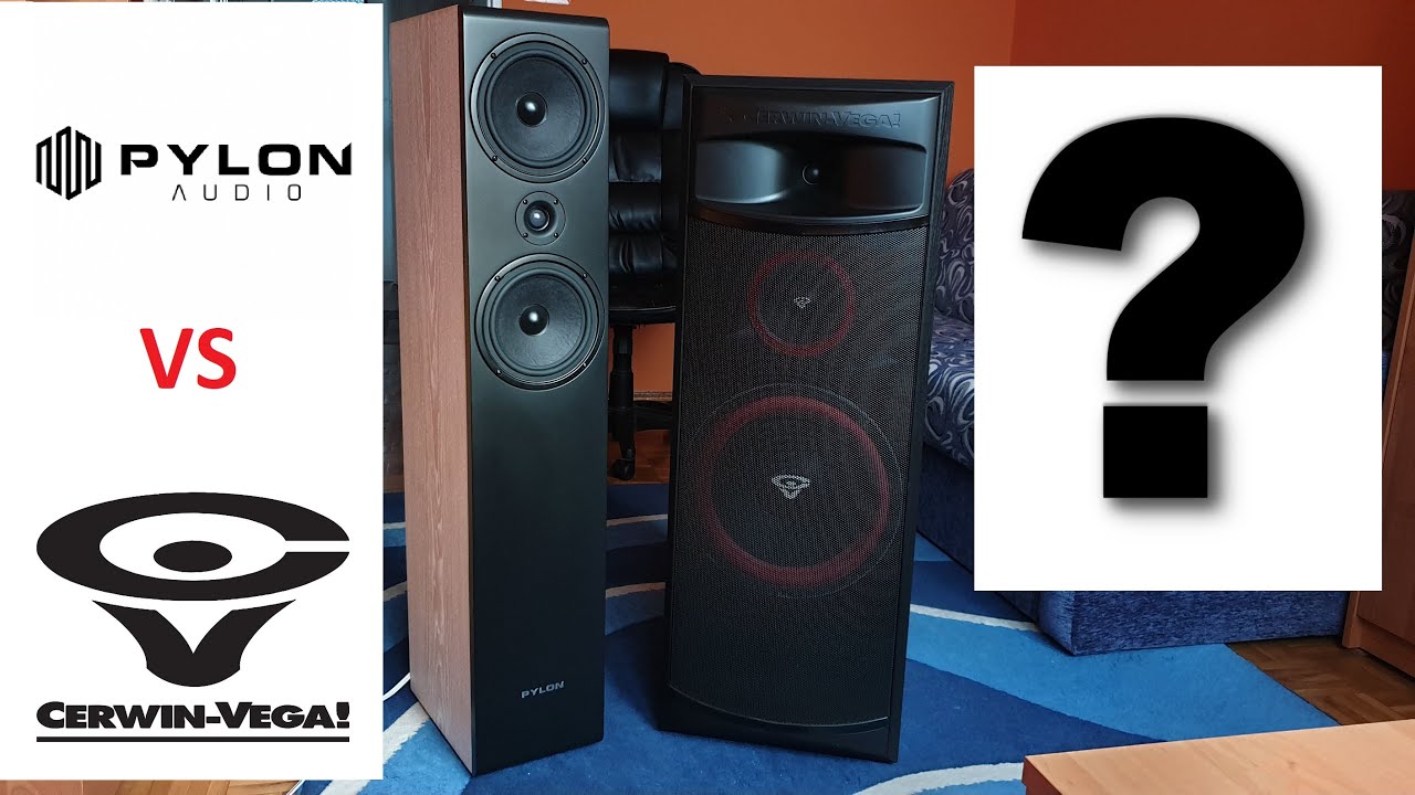 Pylon Opal 23 vs Cerwin Vega XLS 12 sound demo / comparison