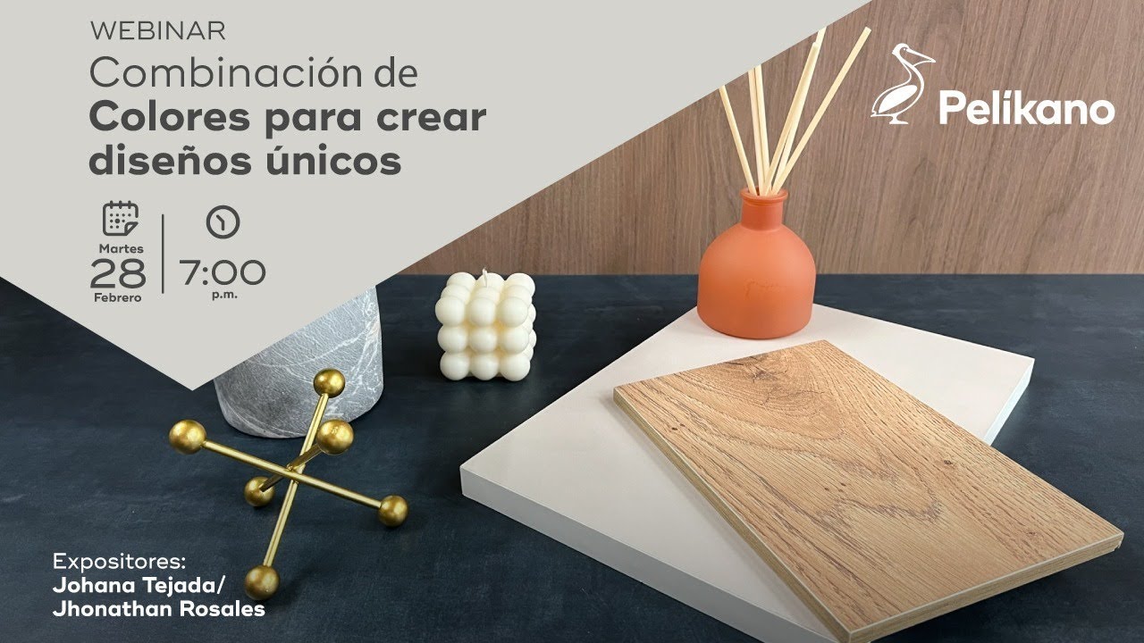 Webinar Pelíkano: Combinación de Colores para crear diseños únicos