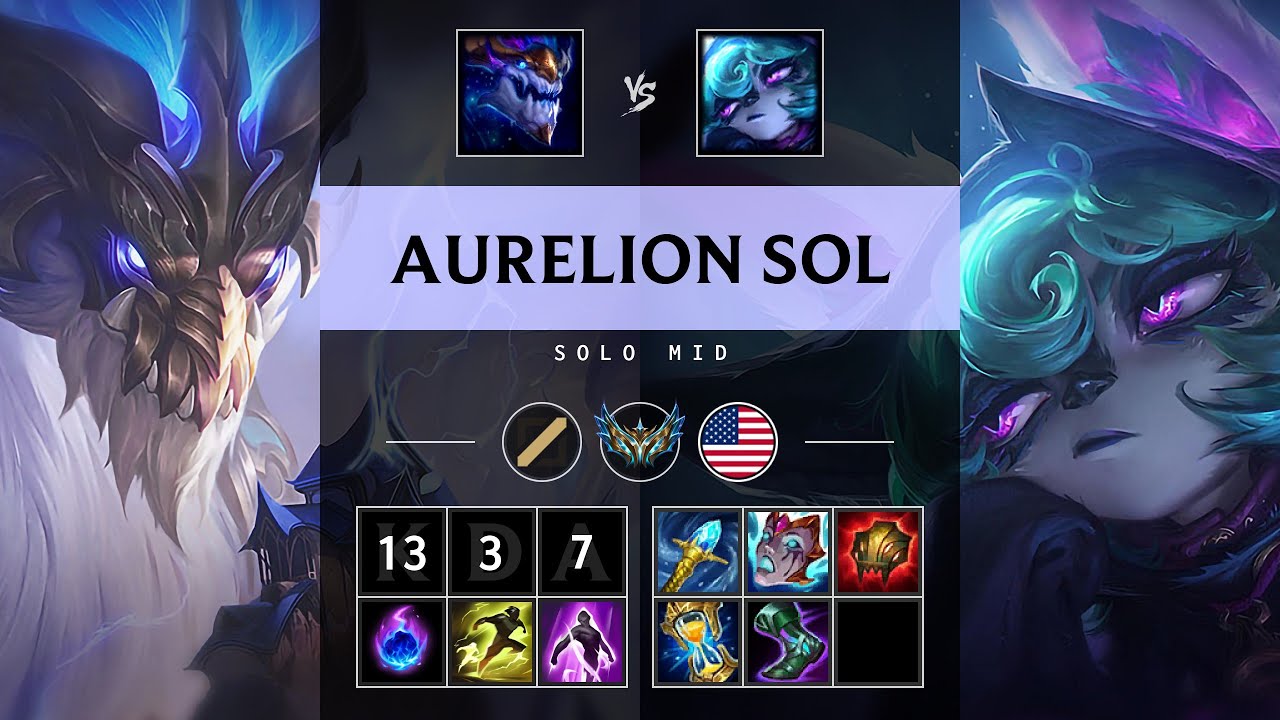 Aurelion Sol Mid vs Vex - NA Challenger Patch 25.13