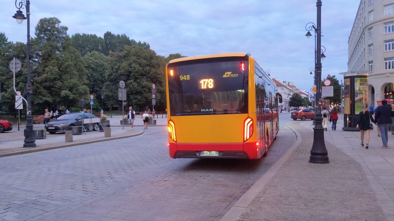 MAN NL367 Lion's City 12 E #948 [🚍178] - MZA Warszawa