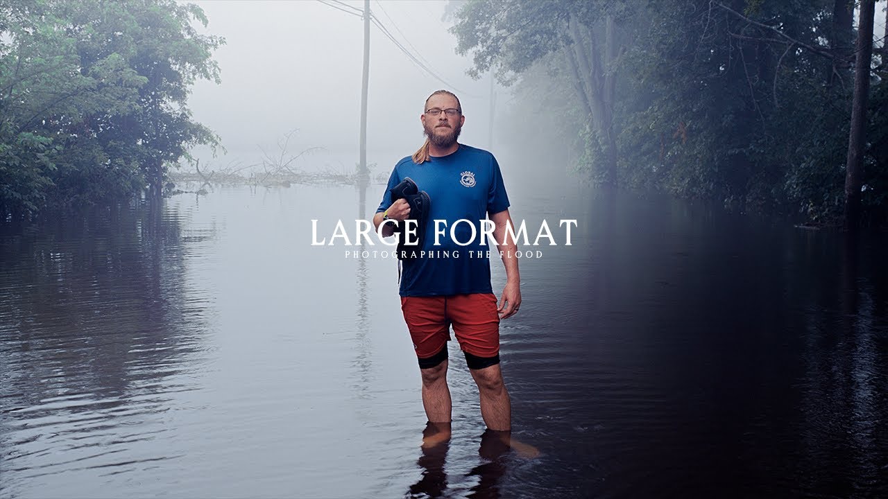 Паводковые воды на большом формате