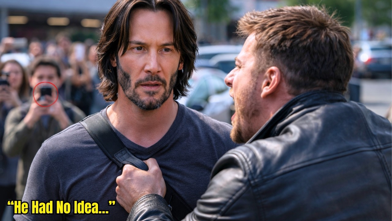 He Was Harassing Keanu Reeves… Unaware He Was Facing a Ruthless Killer....