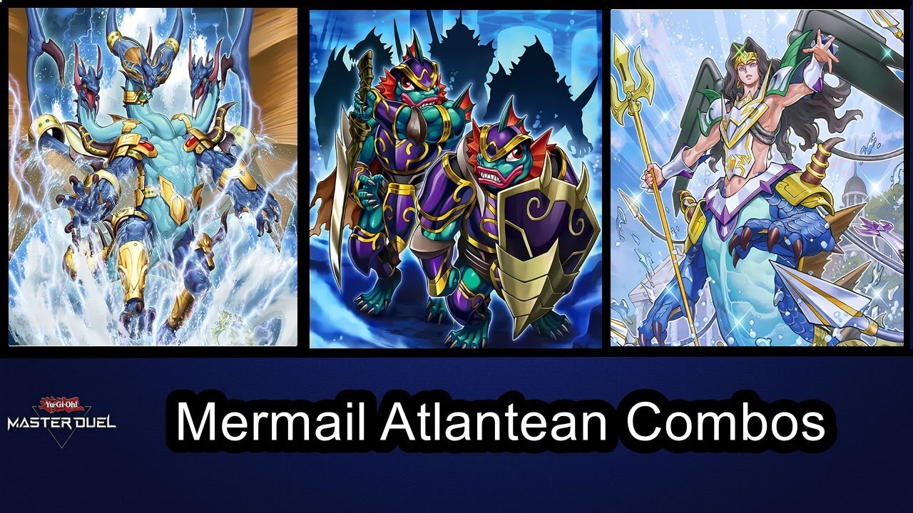 Yu-Gi-Oh! MASTER DUEL - New Mermail Atlantean Combos TCG  - 3 Toadally Awesome