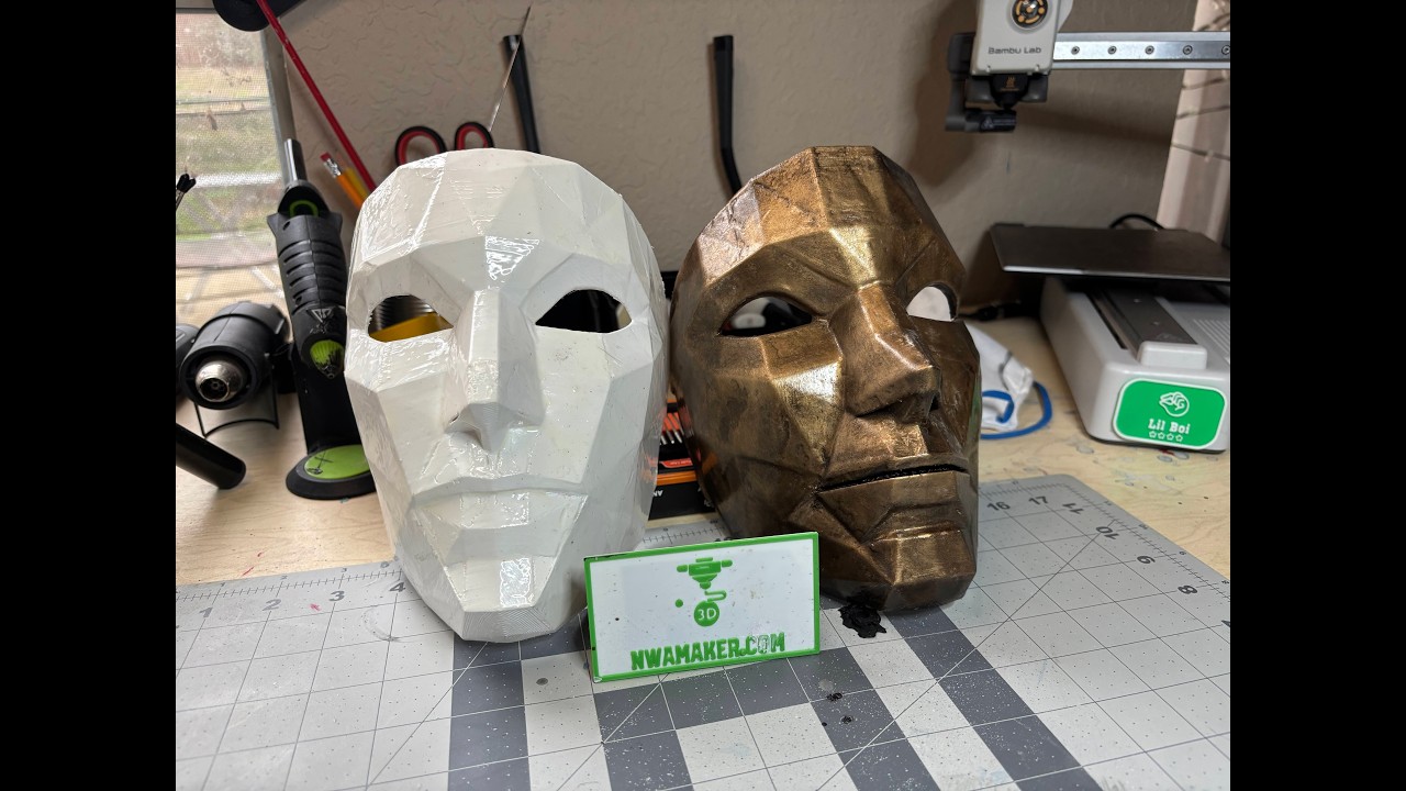 NWAMAKER Lab: 3D Print Finishing Experiment #1