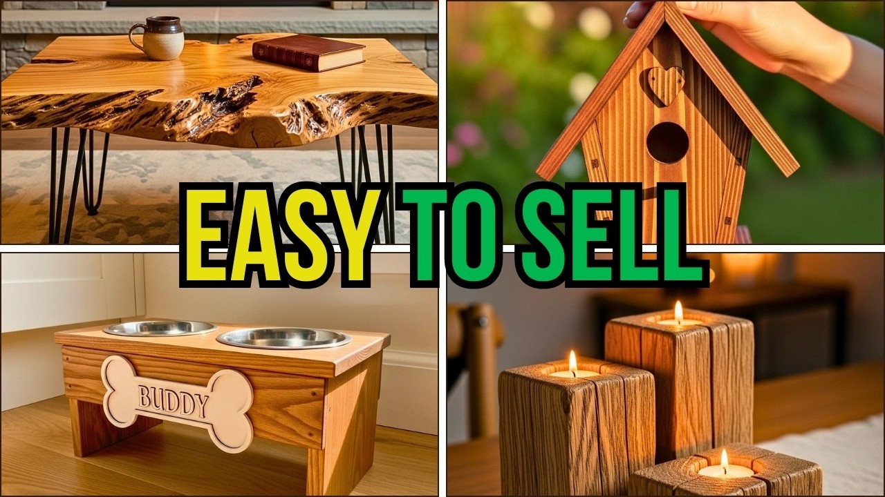 25+ Woodworking Projects That Actually Sell in 2026