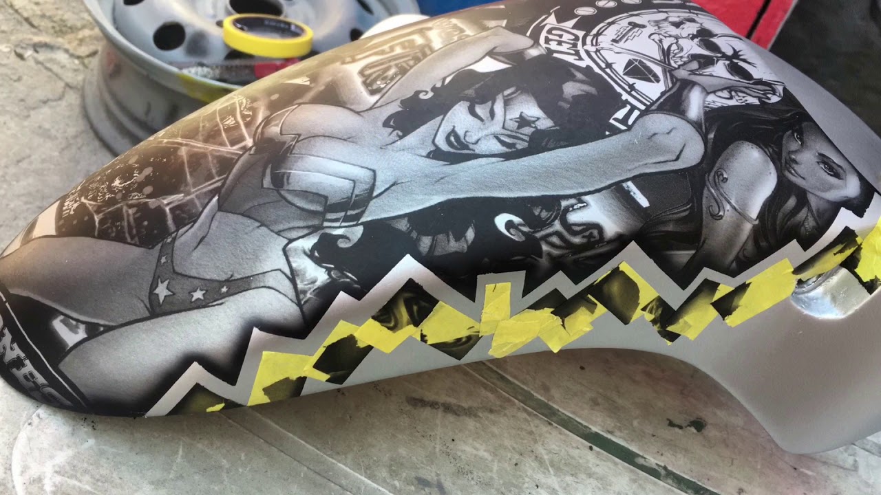 Como fazer efeito “profundidade” na Pintura hidrográfica!