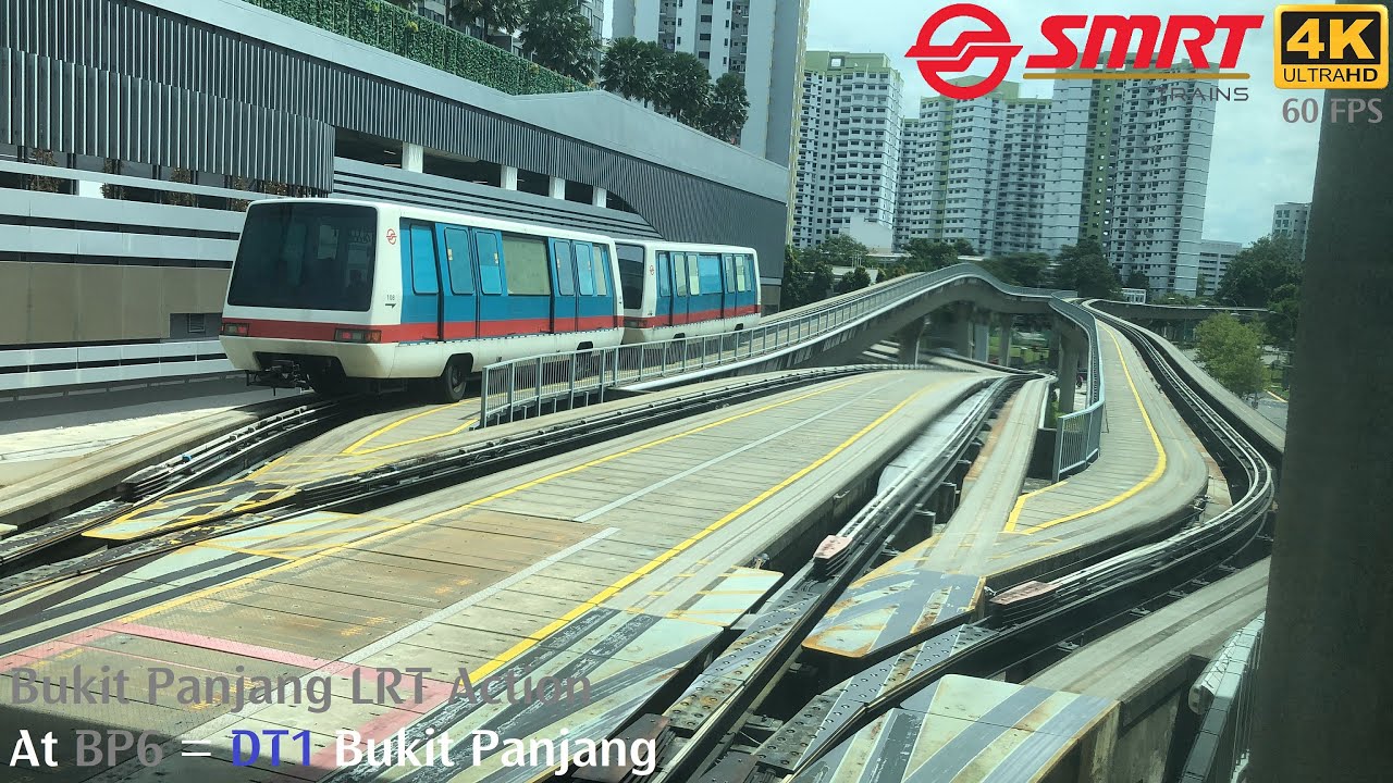 ⁴ᴷ⁶⁰ 26 October 2019: 23 mins of Bukit Panjang LRT action at Bukit Panjang