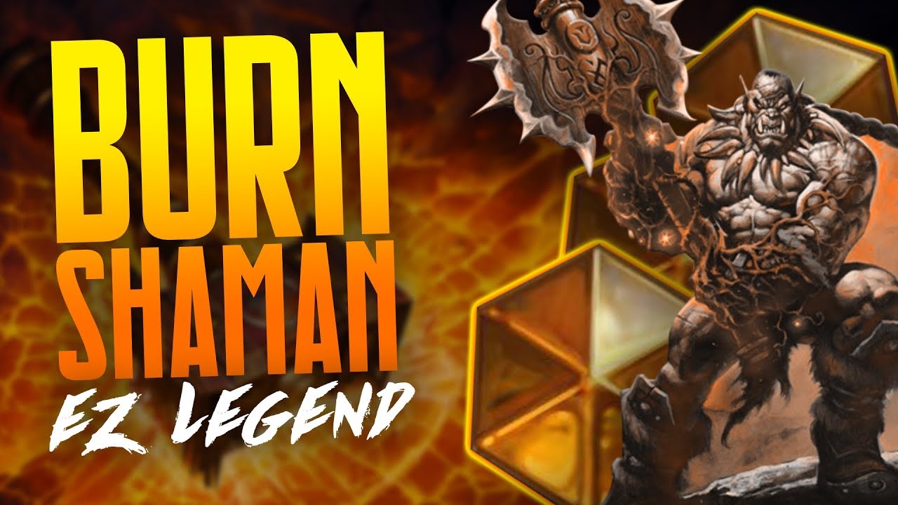EZ Legend with Burn Shaman on EU | Hearthstone | Dekkster