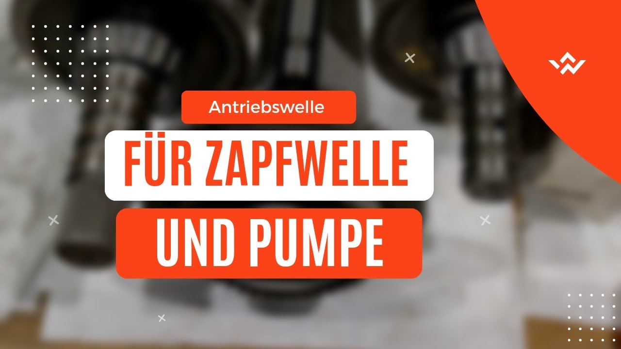 Pumpen- Zapfwellenantrieb Reparieren | Lagerumbau | Case Maxxum und Case MX