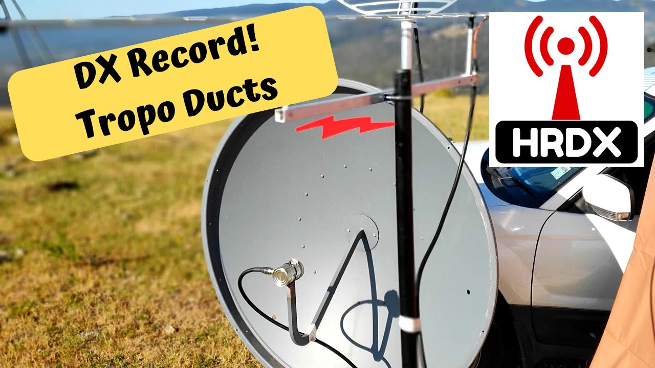 Tropospheric Ducting | 1296 MHz Records Broken!