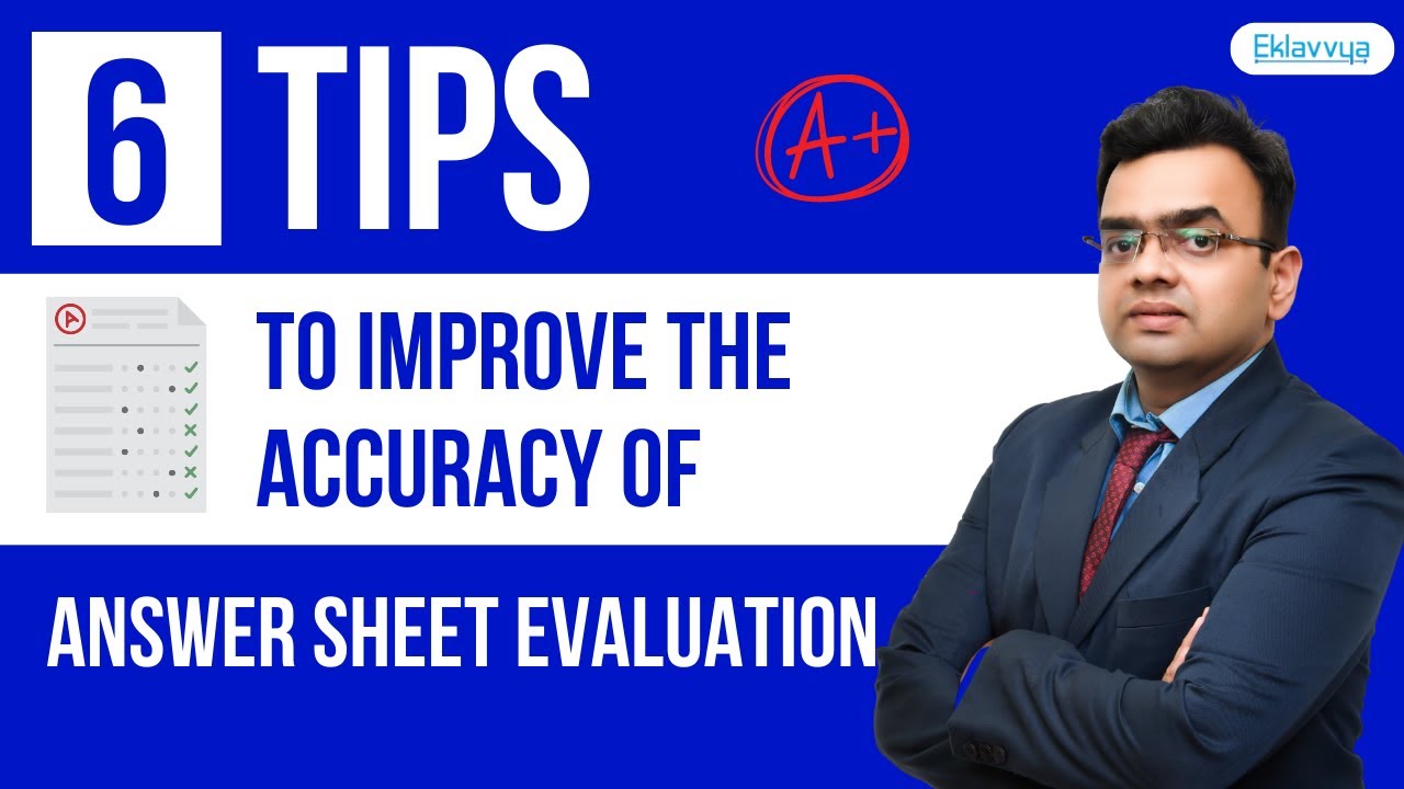 6 Tips to Improve Accuracy of Answer Sheet Evaluation | Eklavvya OnScreen Evaluation System