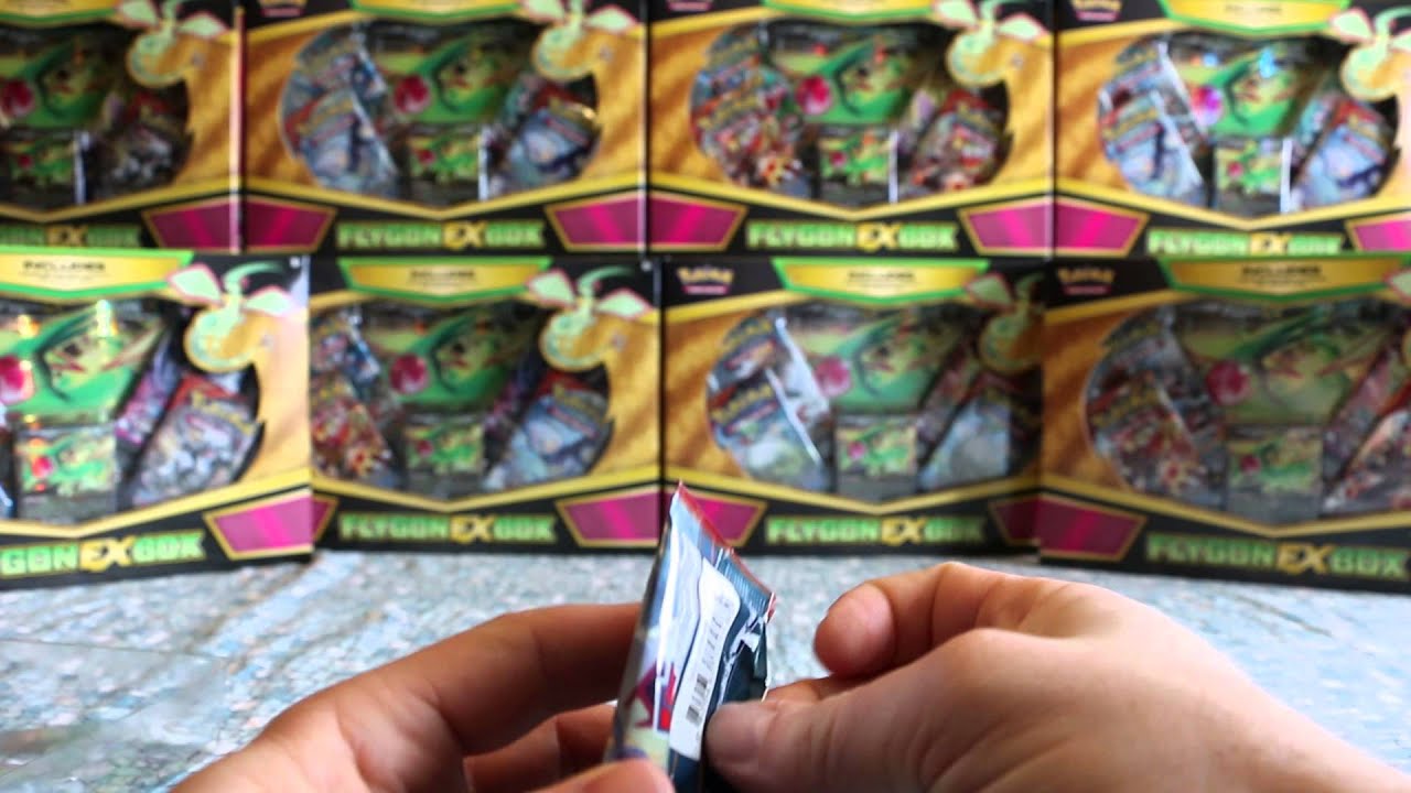 Flygon EX Box opening